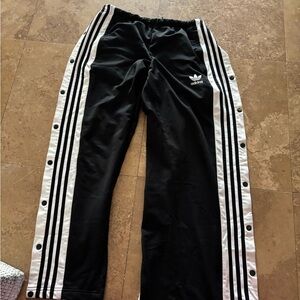 Adidas Kids Black Track Pants